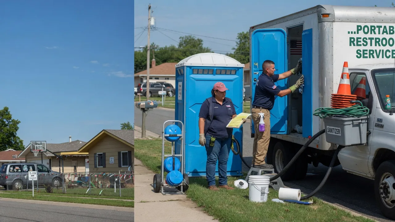 Portable Toilet Rental in Salesville, OH near me